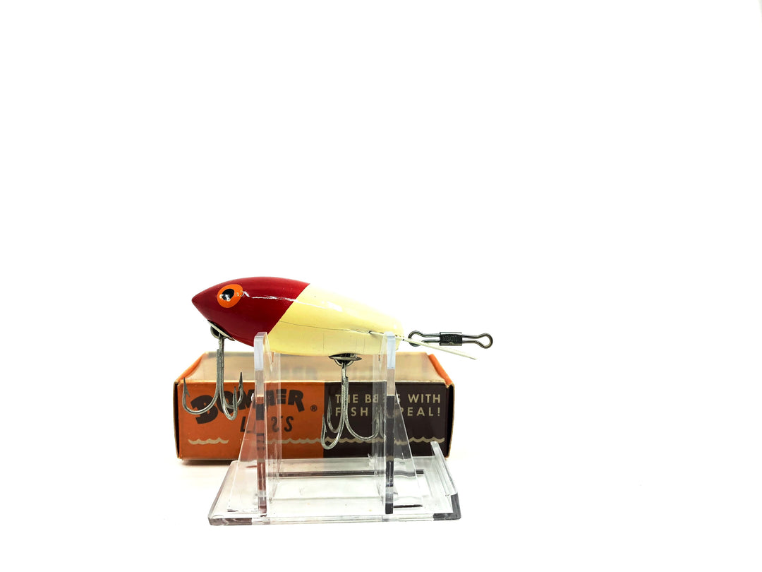 Wooden Bomber 400 Series 404 Red and White Color with Box