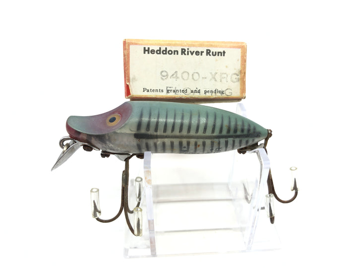 Heddon River Runt Spook Floater 9400 XRG Green Shore Minnow Color with Box