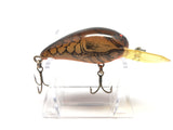 Bomber Model A Screwtail XC4 Dark Brown Craw Orange Belly Color Lure