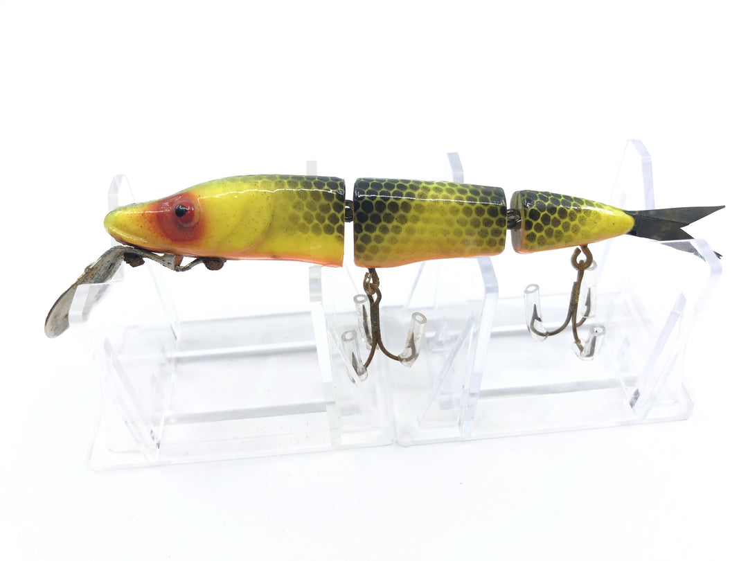 Bud Stewart / Rat Man Type Hammer Handle Minnow Perch Color