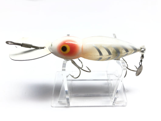 Bomber Waterdog or Hellbender in White Shore Color