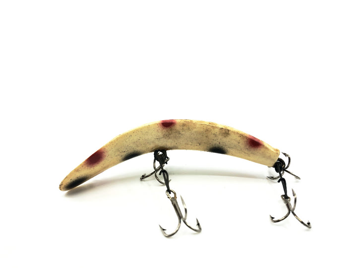 Helin Flatfish T4 WH White with Red Dots Color