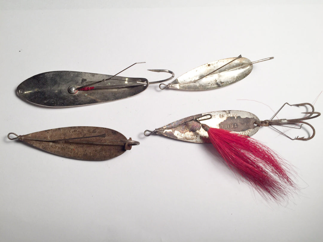 Johnson's Silver Minnows Lot of 4