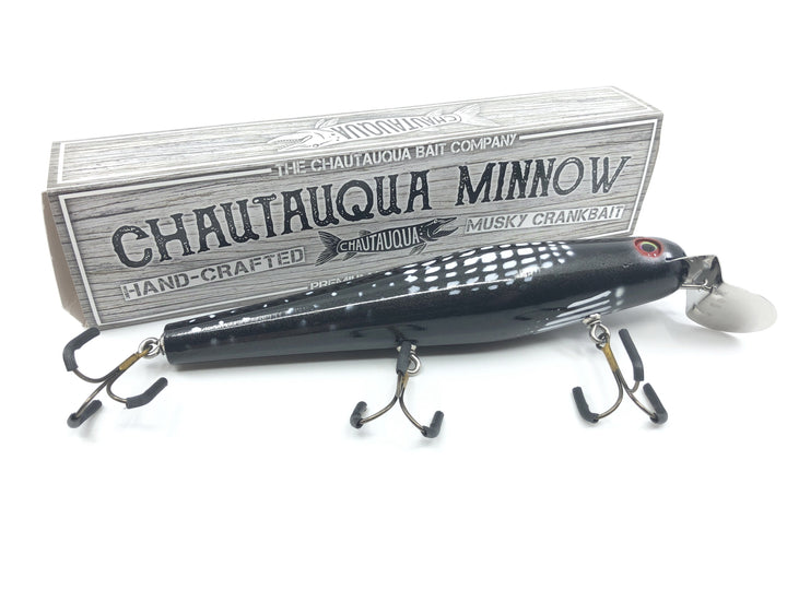 Chautauqua 8" Minnow Musky Lure Special Order Color "Loon"