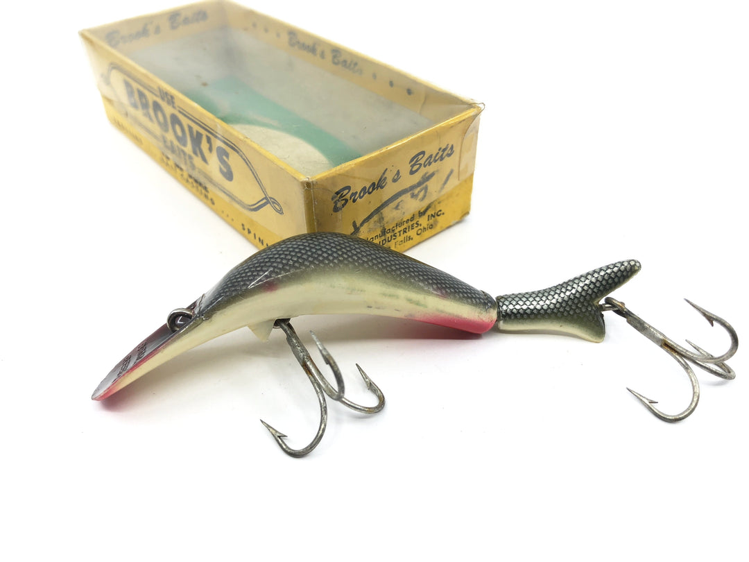 Brook's Reefer Bait Black Scale Color New with Box