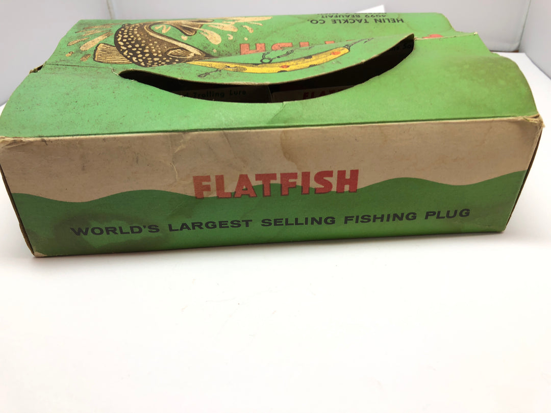 Helin Flatfish Dealer Box of 12 X5 CD Coach Dog Color Lures