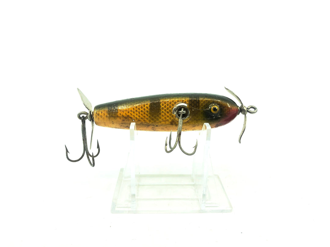 Paw Paw Baby Wounded Minnow, Yellow Perch Color