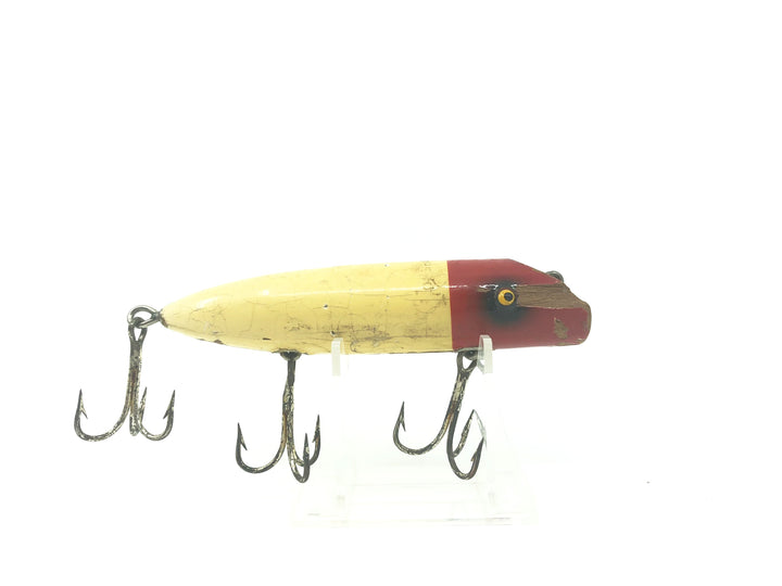 South Bend Bass Oreno Red and White Tack Eyes