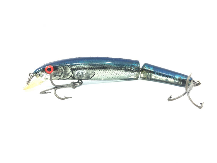 Bomber Heavy Duty Jointed Long A 16J SIL Silver Blue Flash Screwtail