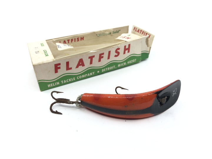 Helin Flatfish X5 OB Orange Black Color in Box