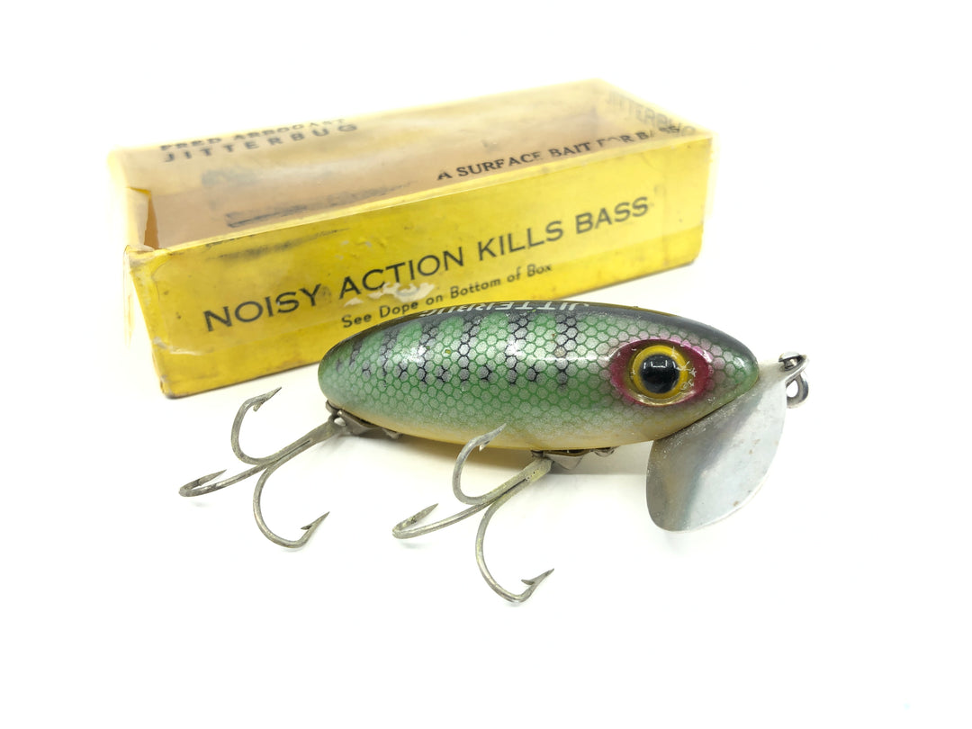 Arbogast Vintage Jitterbug Perch Color with Box