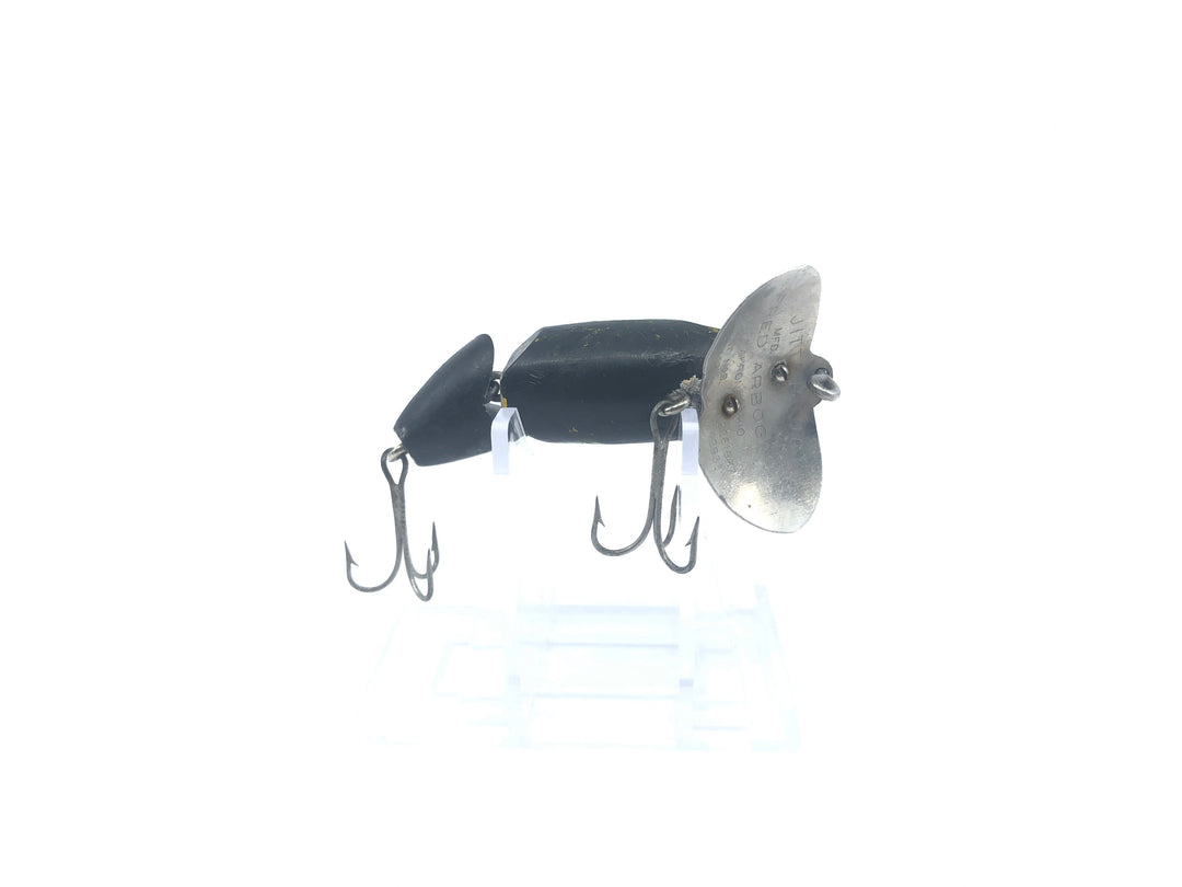 Arbogast Jointed Jitterbug Black Color