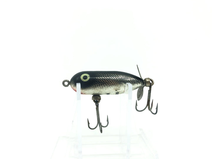 Heddon Tiny Torpedo NBL Nickel Black Color