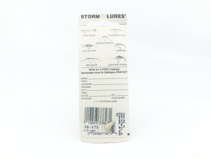 Storm Lightnin Shad Bluegill Color New on Card