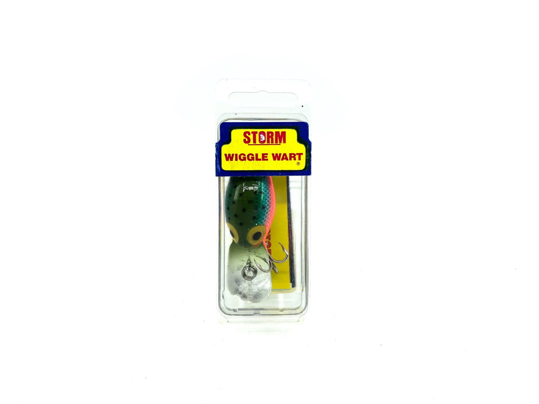 Storm Wiggle Wart V139 Metallic Rainbow Trout Color New in Box