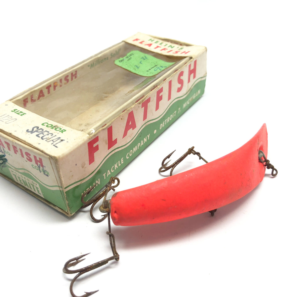 Helin Vintage Flatfish U20 SPECIAL Color with Marked Box Tough Lure – My Bait Shop, LLC