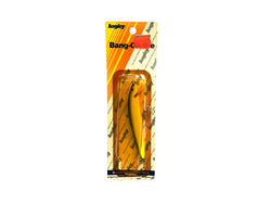 Bagley Bang-O-Lure Series 4-09 Black on Chartreuse Color New on Card Old Stock Florida Bait