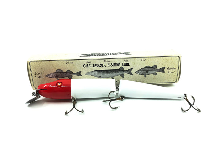 Chautauqua 11" Giant Pikie in Classic Red & White Color