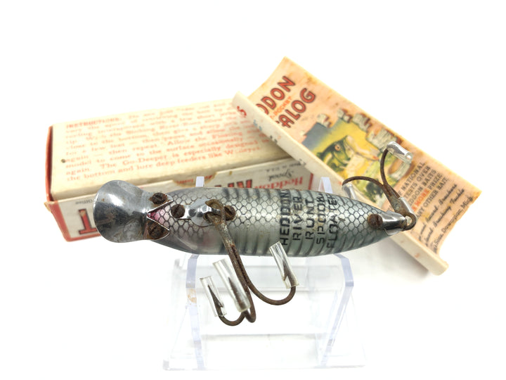 Heddon River Runt Spook Floater 9400 XRG Green Shore Minnow Color with Box