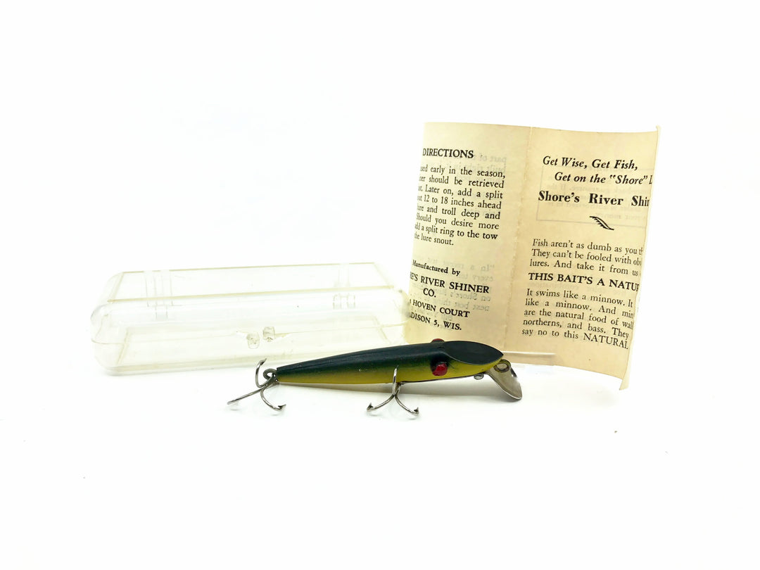 Shore's River Shiner, Green/Yellow Color, with Box