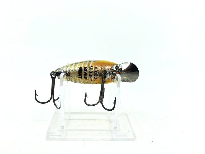 Heddon Midget River Runt Spook 9010 XRY Yellow Shore Minnow Color