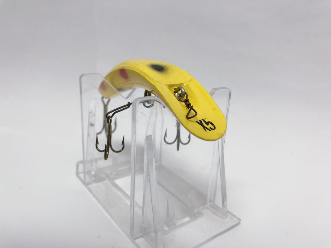 Helin Flatfish X5 Yellow with Red and Black Spots