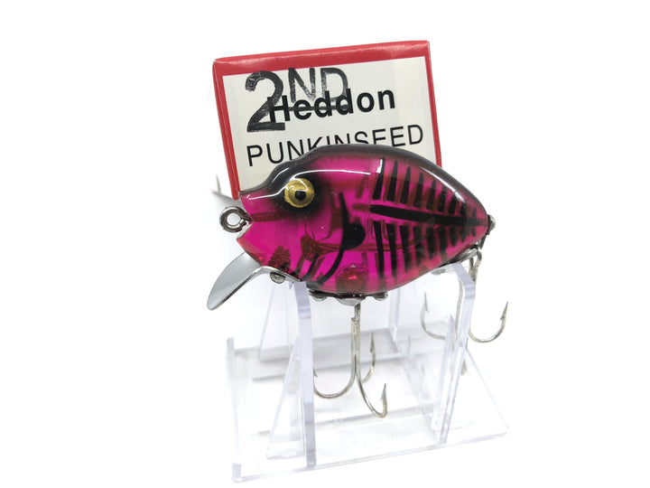 Heddon 9630 2nd Punkinseed X9630XLB Spook Glow Red Black Color New in Box