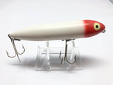 Original Heddon Zara Spook Red Head White Body