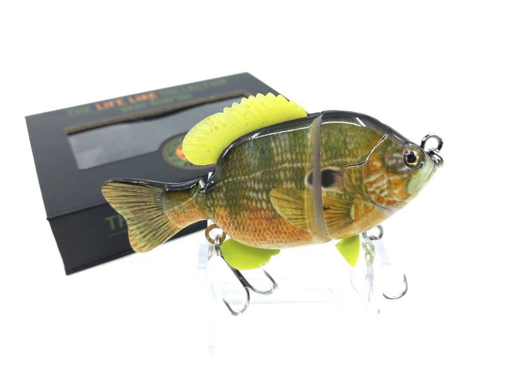 Mother Nature Lure Swimbait Baby Sunfish Series Green Sunfish Color New in Box