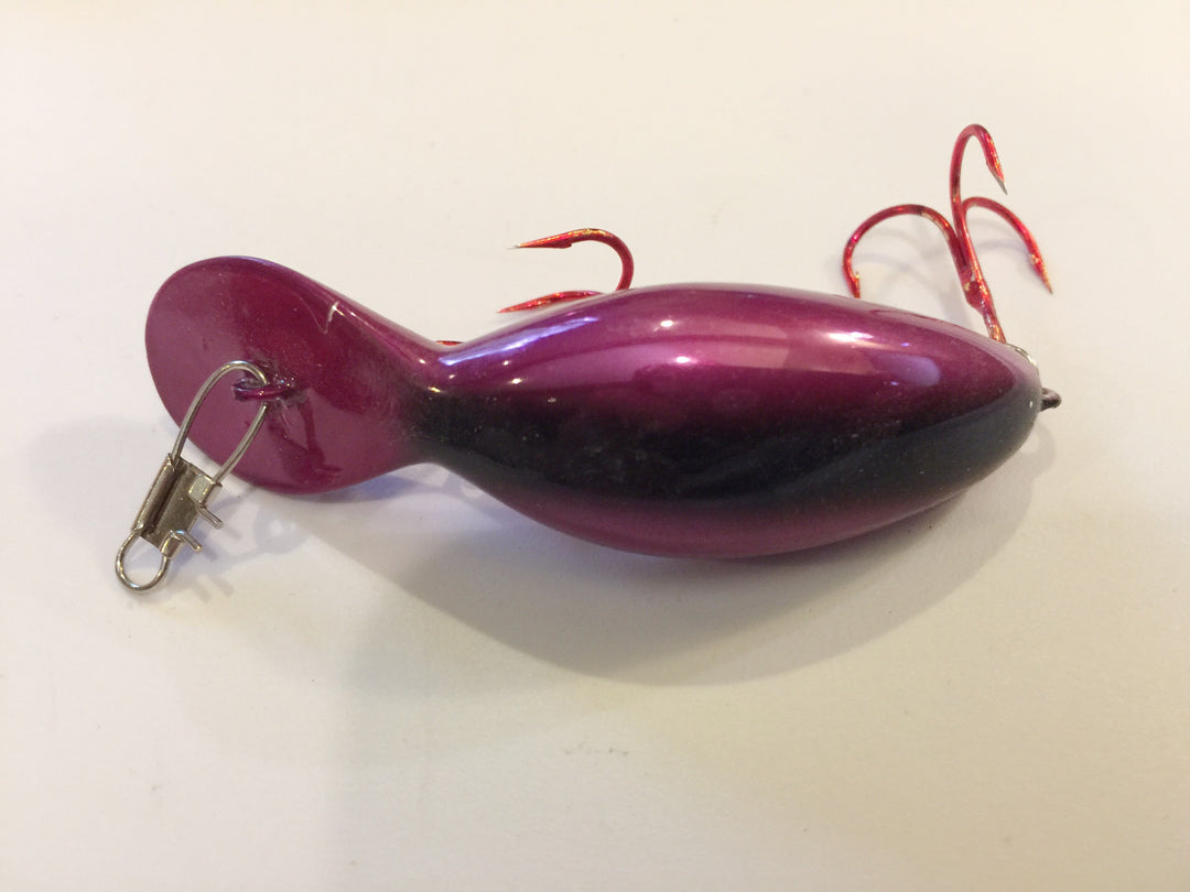 Heddon Tadpolly Clatter Tad Purple Black
