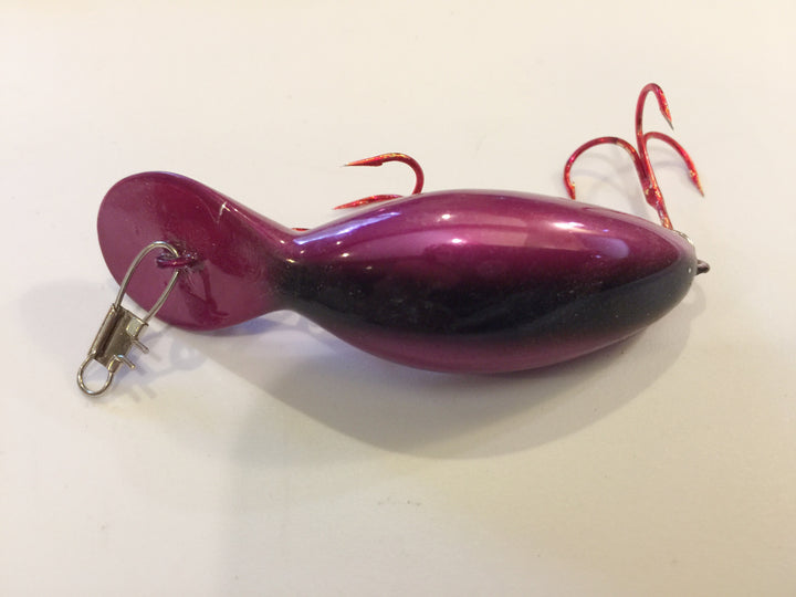 Heddon Tadpolly Clatter Tad Purple Black
