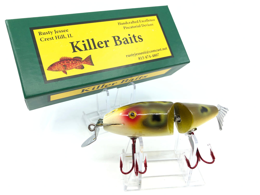 Rusty Jessee Killer Baits Creek Chub Wiggle Fish Frog Color 2019