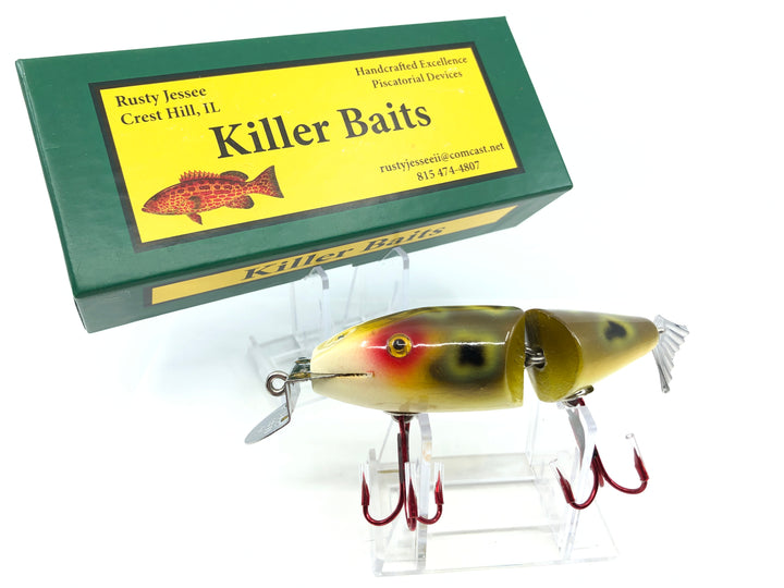 Rusty Jessee Killer Baits Creek Chub Wiggle Fish Frog Color 2019