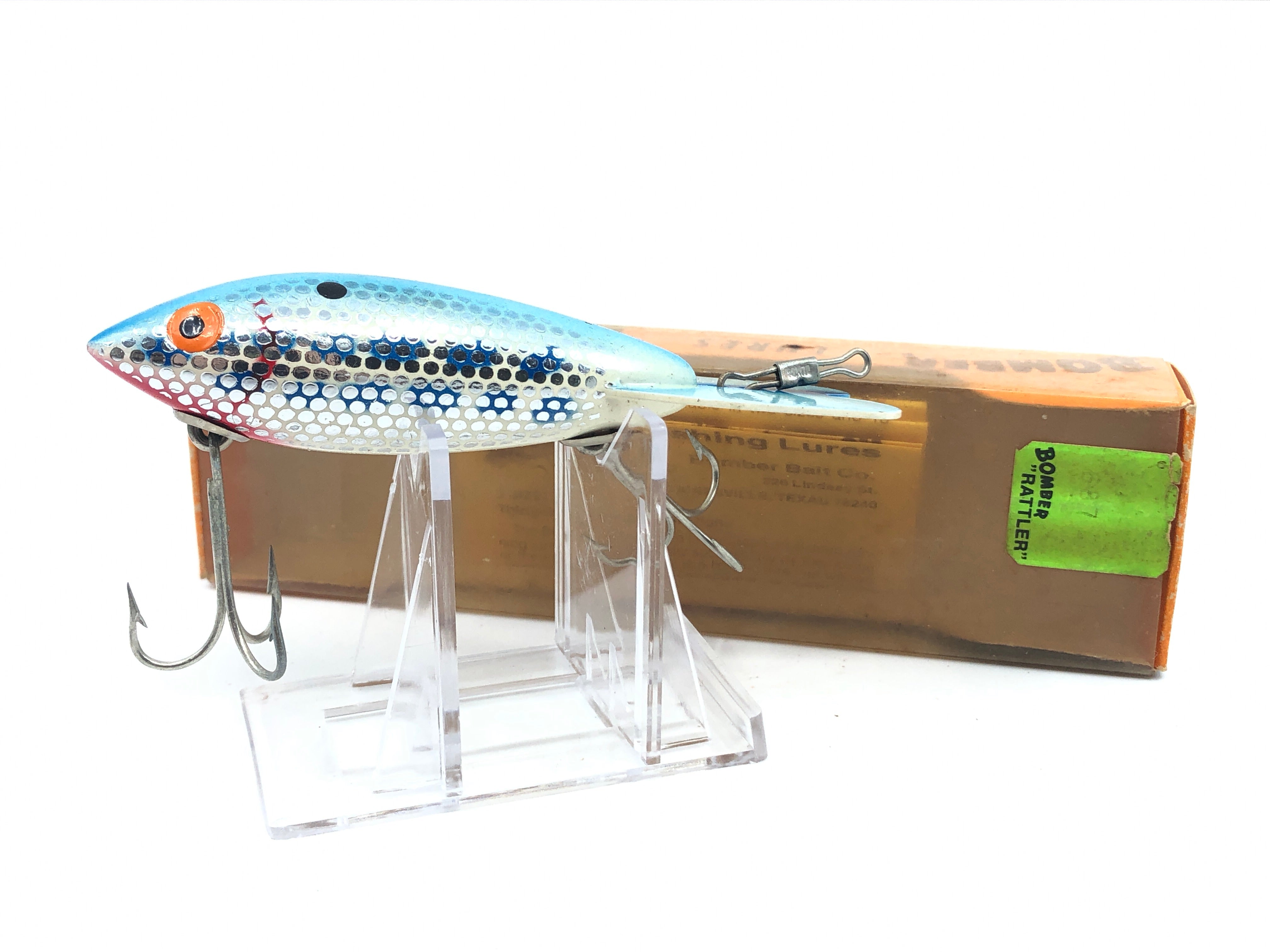 Bomber Rattler 687 Metascale Blue Back with Box – My Bait Shop, LLC