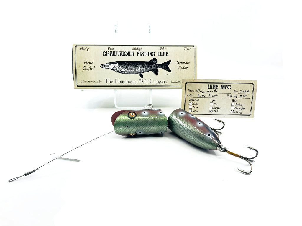 Chautauqua Custom Megamouth in Ruby Trout 2020 Color