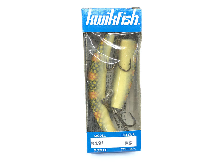Pre Luhr-Jensen Kwikfish Jointed K18J PS Perch Scale Color New in Box Old Stock