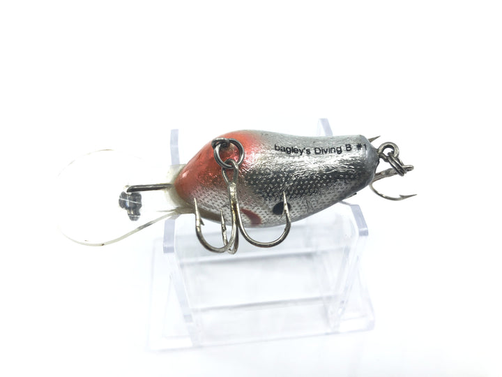 Bagley DB1 Diving Balsa 1 in Black and Silver Foil Color