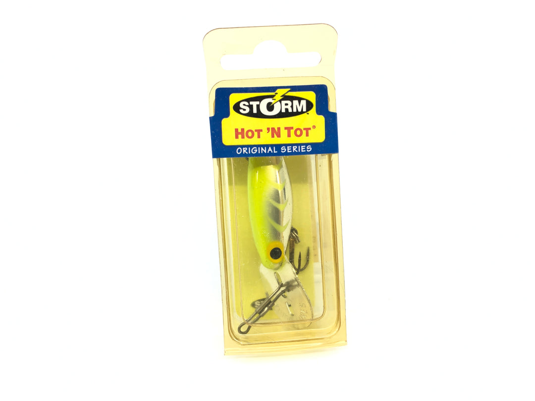 Storm Hot 'N Tot H178 Metallic Silver Chartreuse Color New in Box
