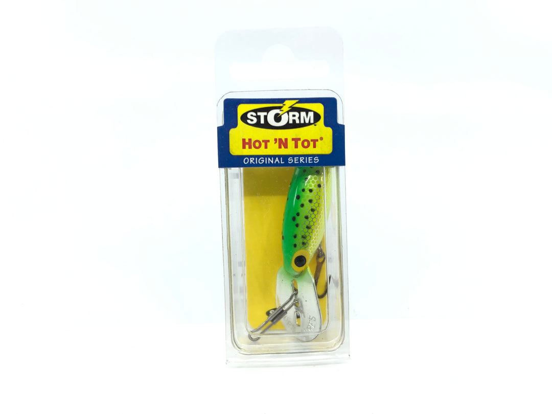 Storm Hot 'N Tot H122 Metallic Hot Green Specks Color New in Box