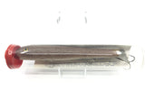 Vintage Bobbie Bait Musky Lure New in Tube Brown and White Color