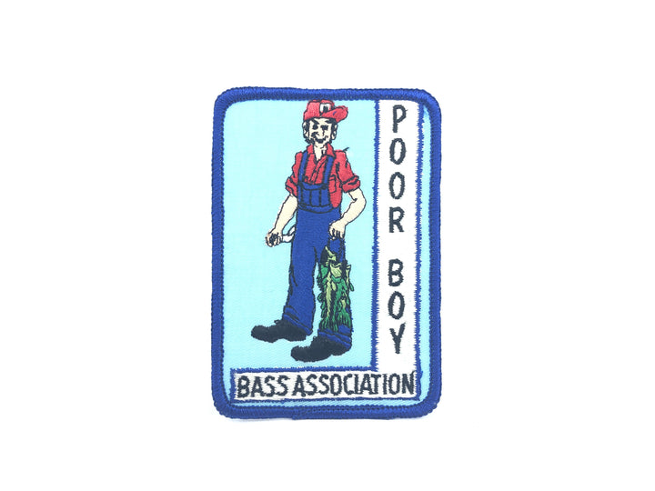 Poor Boy Bass Association Fishing Patch