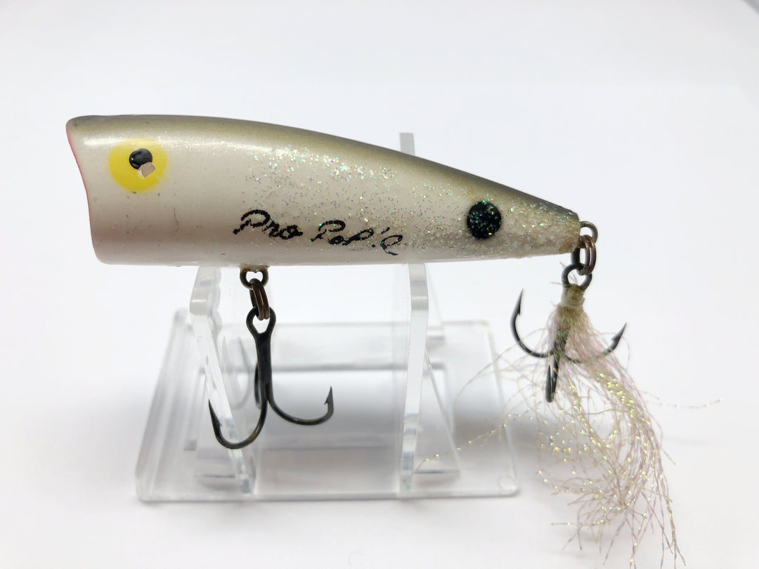 Rebel Zell Rowland Pro Pop-R Lure Silver Flitter Black Scale Back – My ...
