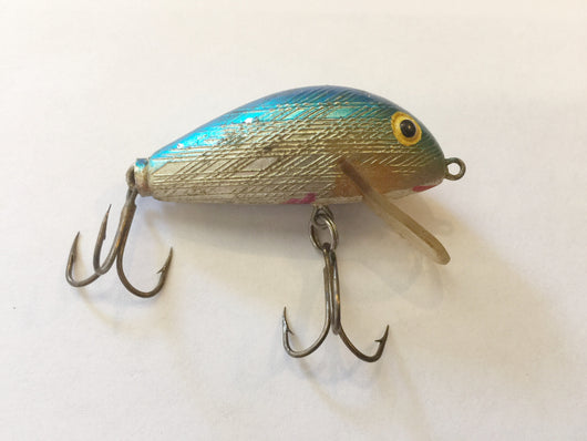 Rebel Humpy Lure Blue Back with Foil color