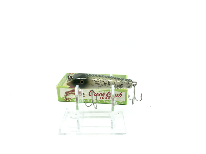 Creek Chub Wooden 9000 Spinning Darter Silver Flash Color 9018 with Box