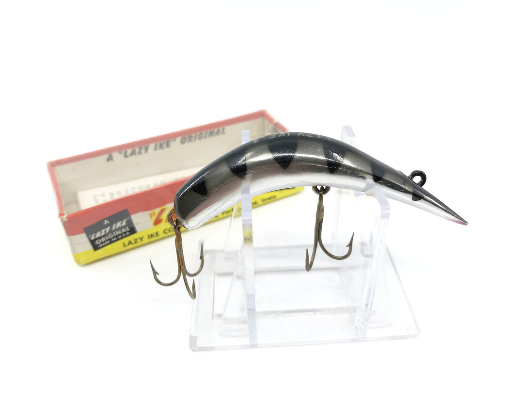 Lazy Ike MI-3 MBLR Metallic Black Ribs Color New in Box
