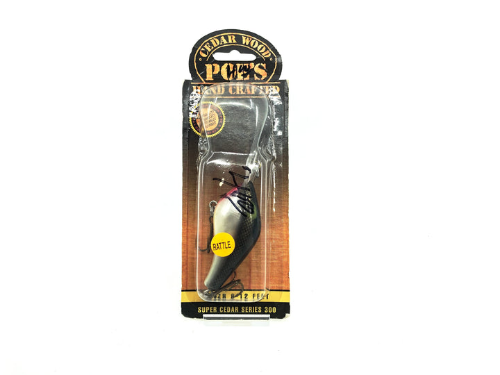 Poe's Super Cedar Series 300 Tennessee Shad Color on Card.