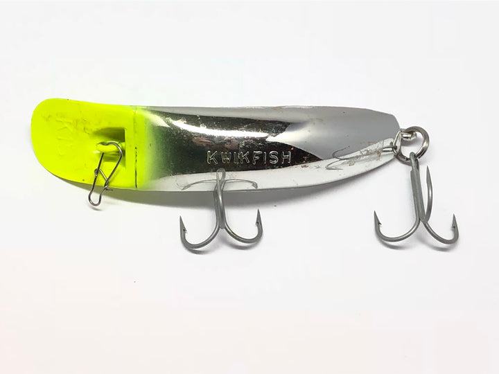 Luhr Jensen Kwikfish K15 Silver and Bright Yellow