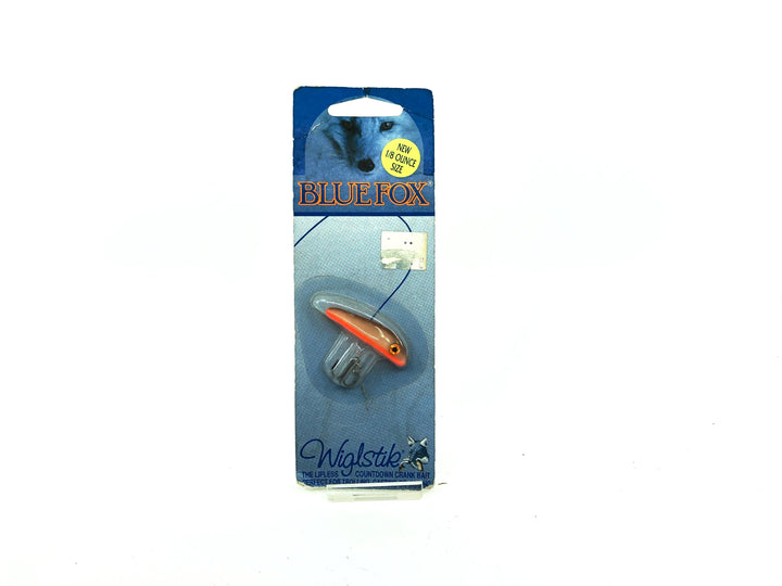 Blue Fox Wiglstik 1/8oz Bash/Orange Belly Color in Package
