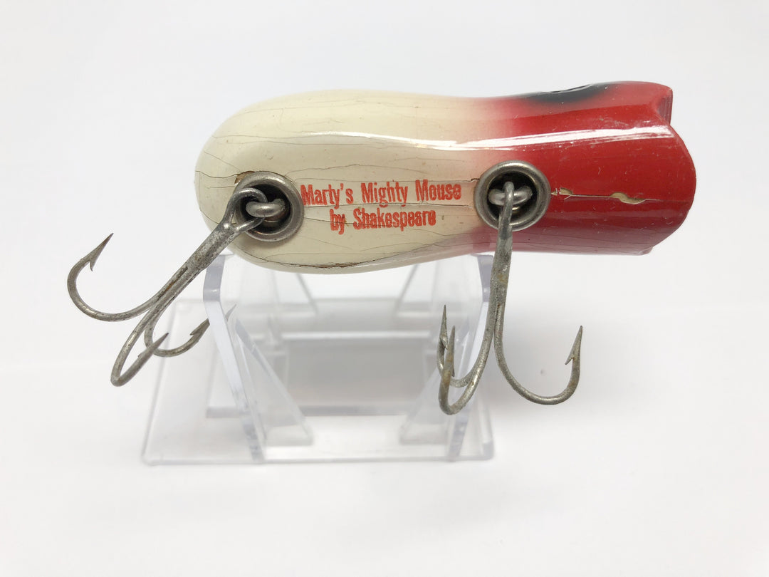 Shakespeare Swimming Mouse Marty's Mighty Mouse Red White
