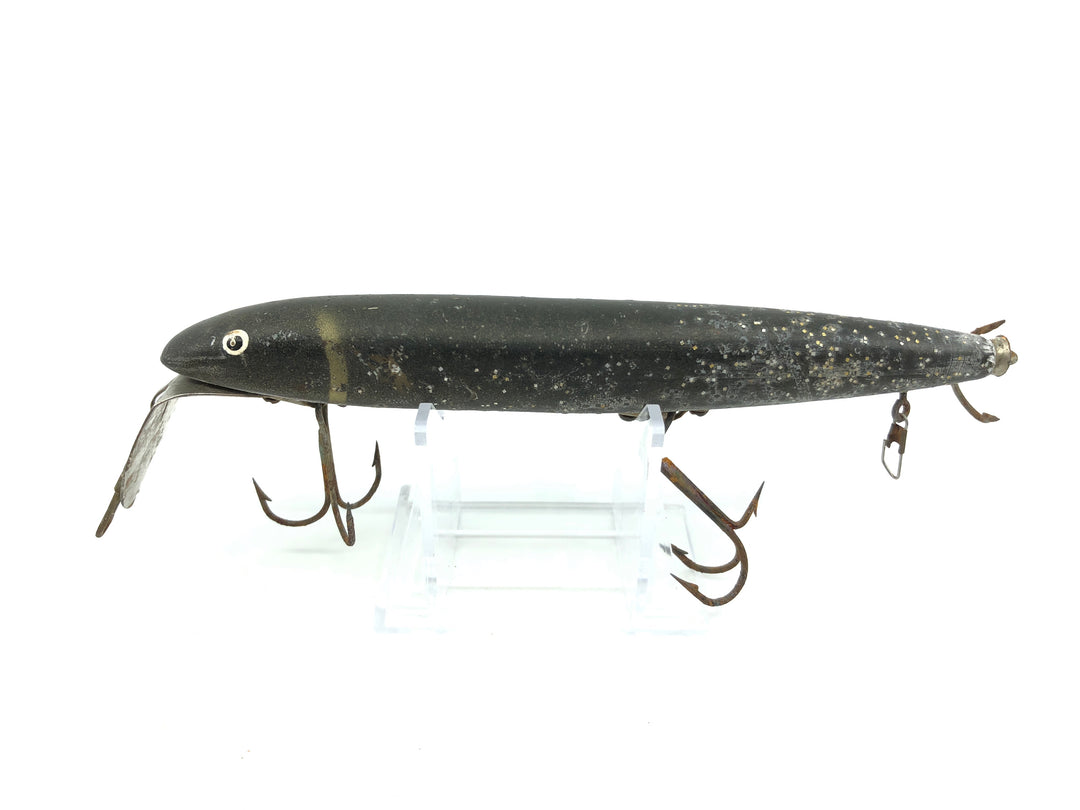 Musky Cisco Kid Lure Black with Glitter Color